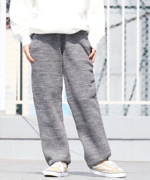 REMI RELIEF(レミレリーフ)の「REMI RELIEF/レミレリーフ ジャズネップ裏毛パンツ スウェットパンツ(スウェットパンツ・メンズ・ヘザーグレー/オートミール/チャコール・M/XL/L)」の3枚目の写真