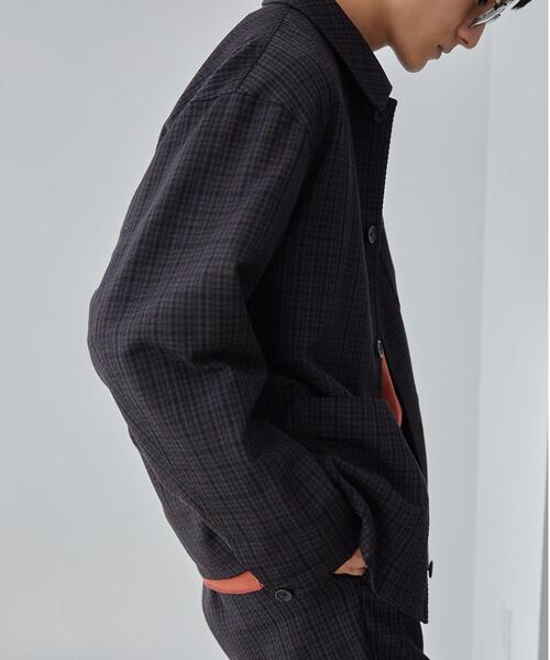 green label relaxing(グリーンレーベルリラクシング)の「<green label relaxing>C/Wカルゼ チェック カバーオール(カバーオール・メンズ・その他1・S/M/L/XL)」の8枚目の写真