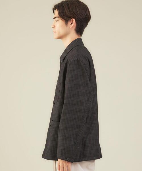 green label relaxing(グリーンレーベルリラクシング)の「<green label relaxing>C/Wカルゼ チェック カバーオール(カバーオール・メンズ・その他1・S/M/L/XL)」の10枚目の写真