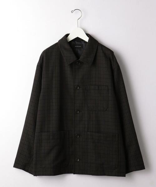 green label relaxing(グリーンレーベルリラクシング)の「<green label relaxing>C/Wカルゼ チェック カバーオール(カバーオール・メンズ・その他1・S/M/L/XL)」の7枚目の写真