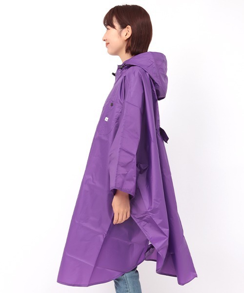 HYKE ハイク　レインコート　モッズコート　パープル　紫　ポリウレタン　S Lee レインポンチョ（レインコート/ポンチョ）｜Lee（リー）の