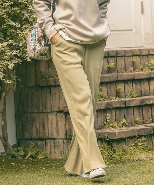 BAYFLOW(ベイフロー)の「カットリブパンツ(その他パンツ・レディース・ブラック/ベージュ/ブラウン/グリーン・SMALL/MEDIUM)」の4枚目の写真