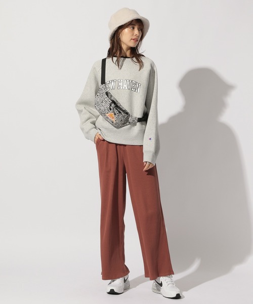 BAYFLOW(ベイフロー)の「カットリブパンツ(その他パンツ・レディース・ブラック/ベージュ/ブラウン/グリーン・SMALL/MEDIUM)」の22枚目の写真