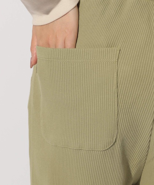 BAYFLOW(ベイフロー)の「カットリブパンツ(その他パンツ・レディース・ブラック/ベージュ/ブラウン/グリーン・SMALL/MEDIUM)」の14枚目の写真