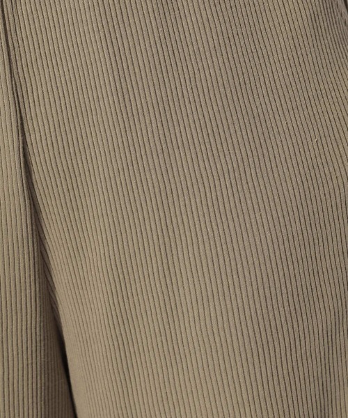 BAYFLOW(ベイフロー)の「カットリブパンツ(その他パンツ・レディース・ブラック/ベージュ/ブラウン/グリーン・SMALL/MEDIUM)」の18枚目の写真