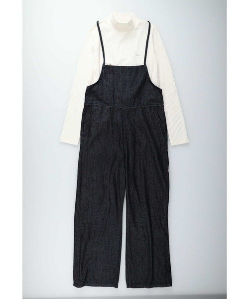 Lee（リー）の「【Lee】サロペットとロンTの2点セット（サロペット/オーバーオール・レディース・ノンウォッシュ・M/L）」の13枚目の写真
