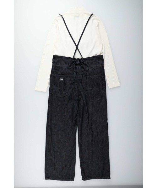 Lee（リー）の「【Lee】サロペットとロンTの2点セット（サロペット/オーバーオール・レディース・ノンウォッシュ・M/L）」の14枚目の写真
