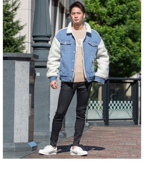 GOSTAR DE FUGA（ゴスタール ジフーガ）の「『GOSTAR DE FUGA』裏ボアデニムジャケット（デニムジャケット・メンズ・ブルー・FREE）」の13枚目の写真