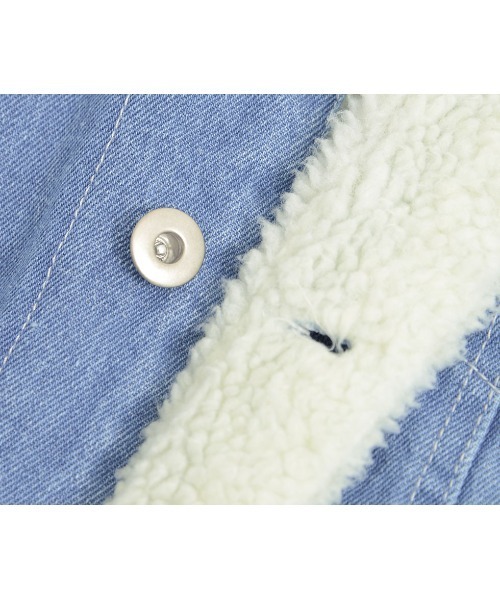 GOSTAR DE FUGA（ゴスタール ジフーガ）の「『GOSTAR DE FUGA』裏ボアデニムジャケット（デニムジャケット・メンズ・ブルー・FREE）」の3枚目の写真