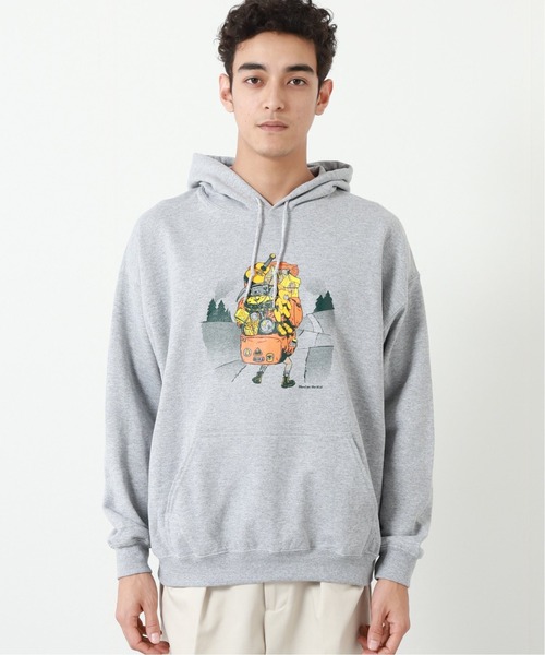 BAMBOO SHOOTS（バンブーシュート）の「【BAMBOO SHOOTS × M.RESARCH】PHOOL ON THE HI パーカー（Tシャツ/カットソー・メンズ・グレー・X-LARGE/LARGE）」の15枚目の写真