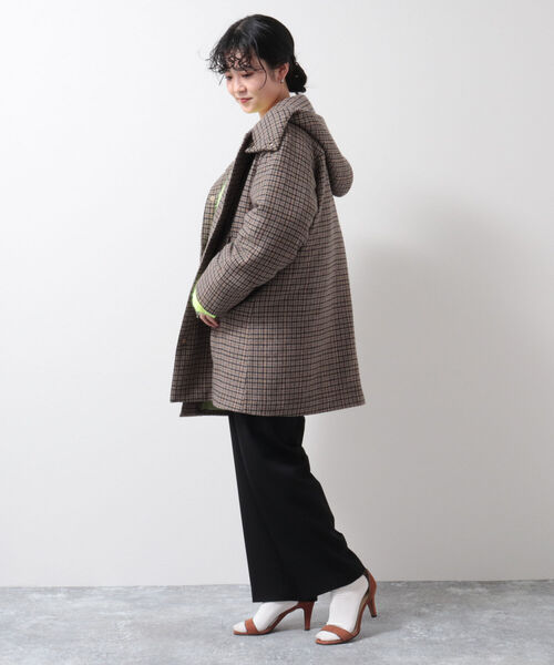 Rie Miller(リエミラー)の「ウォッシャブルイージーパンツ(その他パンツ・レディース・ピンク/ブラック・38/36)」の10枚目の写真