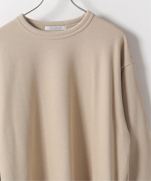 JOURNAL STANDARD(ジャーナルスタンダード)の「ボンバーサーマルロンT(Tシャツ/カットソー・メンズ・ベージュ/ホワイト/ベージュ系その他・SMALL/MEDIUM/LARGE)」の3枚目の写真
