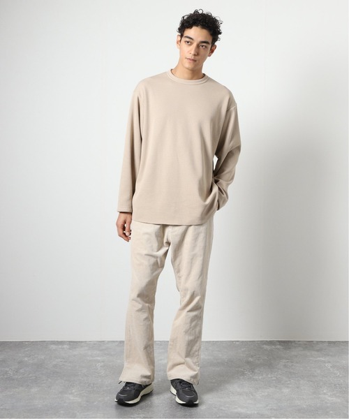 JOURNAL STANDARD(ジャーナルスタンダード)の「ボンバーサーマルロンT(Tシャツ/カットソー・メンズ・ベージュ/ホワイト/ベージュ系その他・SMALL/MEDIUM/LARGE)」の11枚目の写真
