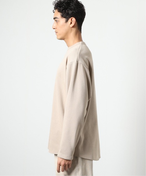 JOURNAL STANDARD(ジャーナルスタンダード)の「ボンバーサーマルロンT(Tシャツ/カットソー・メンズ・ベージュ/ホワイト/ベージュ系その他・SMALL/MEDIUM/LARGE)」の6枚目の写真