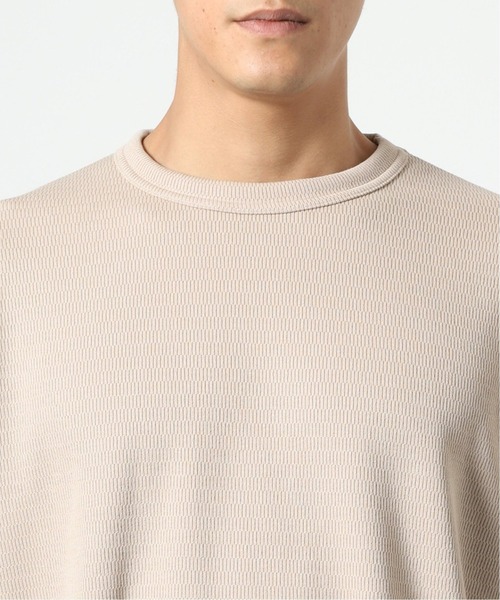 JOURNAL STANDARD(ジャーナルスタンダード)の「ボンバーサーマルロンT(Tシャツ/カットソー・メンズ・ベージュ/ホワイト/ベージュ系その他・SMALL/MEDIUM/LARGE)」の8枚目の写真