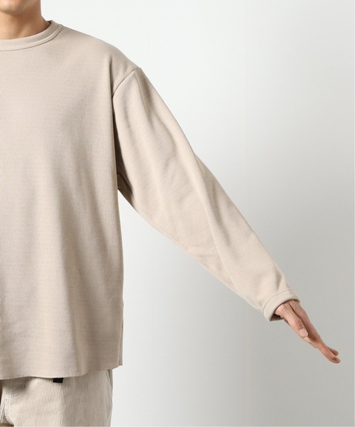 JOURNAL STANDARD(ジャーナルスタンダード)の「ボンバーサーマルロンT(Tシャツ/カットソー・メンズ・ベージュ/ホワイト/ベージュ系その他・SMALL/MEDIUM/LARGE)」の13枚目の写真