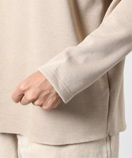 JOURNAL STANDARD(ジャーナルスタンダード)の「ボンバーサーマルロンT(Tシャツ/カットソー・メンズ・ベージュ/ホワイト/ベージュ系その他・SMALL/MEDIUM/LARGE)」の10枚目の写真