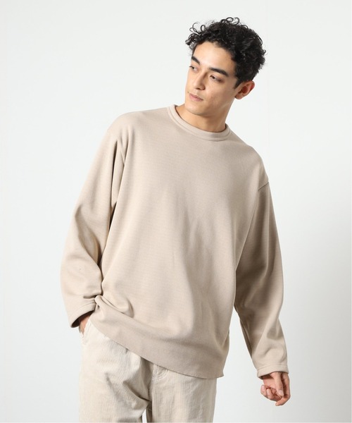 JOURNAL STANDARD(ジャーナルスタンダード)の「ボンバーサーマルロンT(Tシャツ/カットソー・メンズ・ベージュ/ホワイト/ベージュ系その他・SMALL/MEDIUM/LARGE)」の20枚目の写真