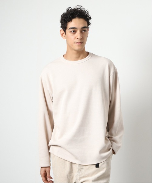 JOURNAL STANDARD(ジャーナルスタンダード)の「ボンバーサーマルロンT(Tシャツ/カットソー・メンズ・ベージュ/ホワイト/ベージュ系その他・SMALL/MEDIUM/LARGE)」の18枚目の写真