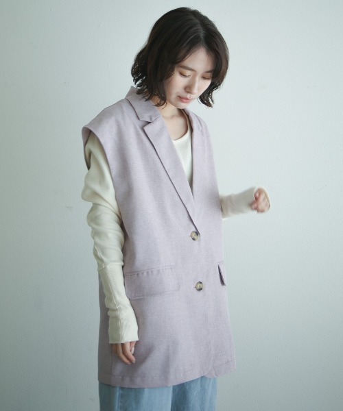 spoon store（スプーンストア）の「ハニカムテレコラグランプルオーバー（Tシャツ/カットソー・レディース・グリーン/アイボリー・フリー）」の12枚目の写真