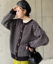 deux amour | ダブルジャガード２WAYカーデイガン(その他トップス)