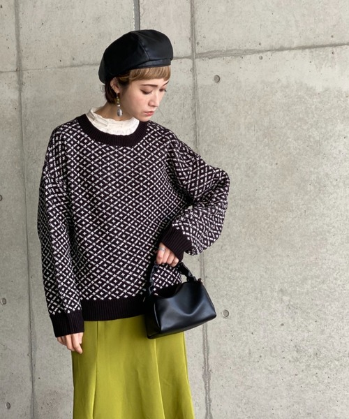 deux amour(ドゥーザムール)の「ダブルジャガード2WAYカーデイガン(その他トップス・レディース・ブラック・MEDIUM)」の22枚目の写真