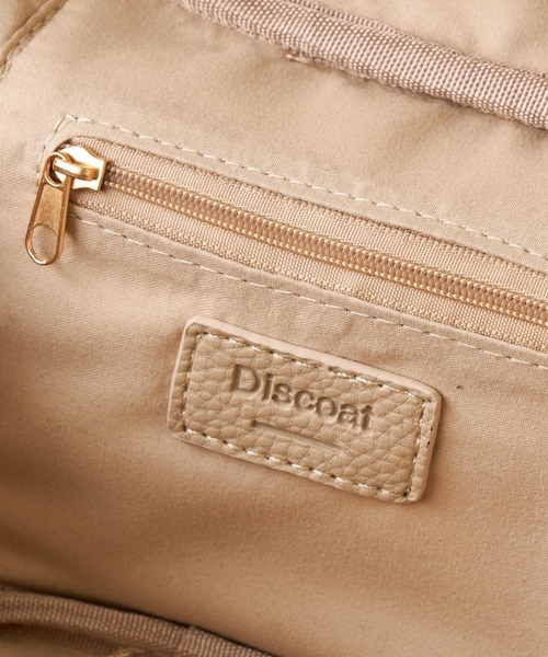 DISCOAT(ディスコート)の「バニティバッグ(ショルダーバッグ・レディース・ベージュ/ブラック/キャメル・FREE)」の22枚目の写真