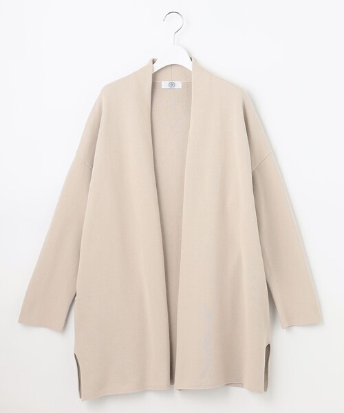 J.PRESS Ladies(J.プレス レディス)の「ダブルフェイスガウン アウター(その他アウター・レディース・ネイビー系/ベージュ系・SMALL)」の7枚目の写真