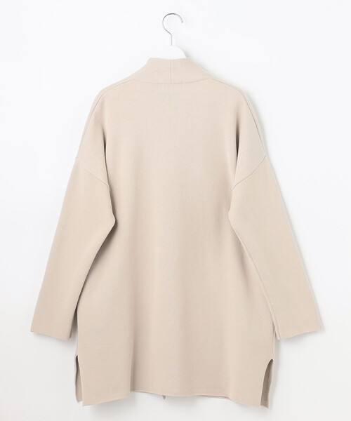 J.PRESS Ladies(J.プレス レディス)の「ダブルフェイスガウン アウター(その他アウター・レディース・ネイビー系/ベージュ系・SMALL)」の8枚目の写真