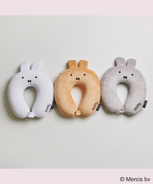 Miffy（ ミッフィー）の「【ミッフィー/miffy】ミッフィーネックピロー（クッション/クッションカバー・レディース・グレー/ホワイト/ベージュ・フリー）」の19枚目の写真