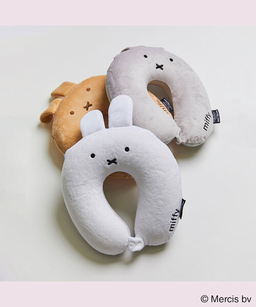 Miffy（ ミッフィー）の「【ミッフィー/miffy】ミッフィーネックピロー（クッション/クッションカバー・レディース・グレー/ホワイト/ベージュ・フリー）」の18枚目の写真