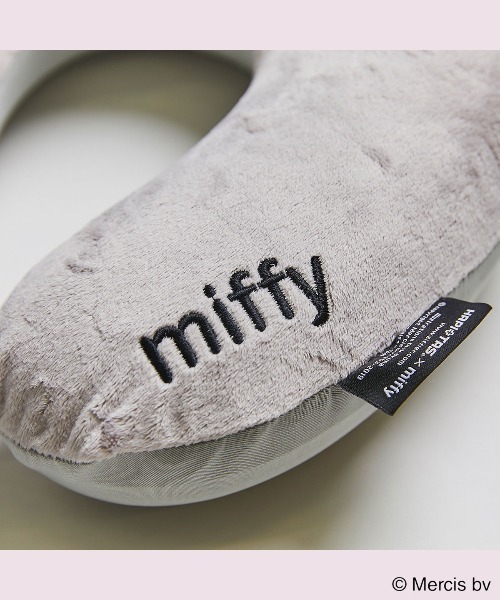 Miffy（ ミッフィー）の「【ミッフィー/miffy】ミッフィーネックピロー（クッション/クッションカバー・レディース・グレー/ホワイト/ベージュ・フリー）」の4枚目の写真