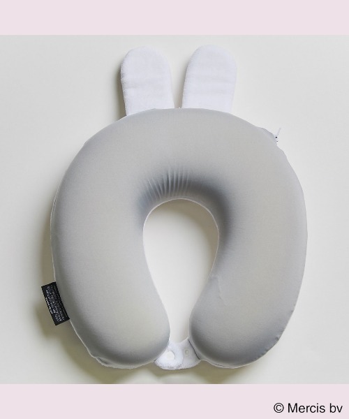 Miffy（ ミッフィー）の「【ミッフィー/miffy】ミッフィーネックピロー（クッション/クッションカバー・レディース・グレー/ホワイト/ベージュ・フリー）」の8枚目の写真