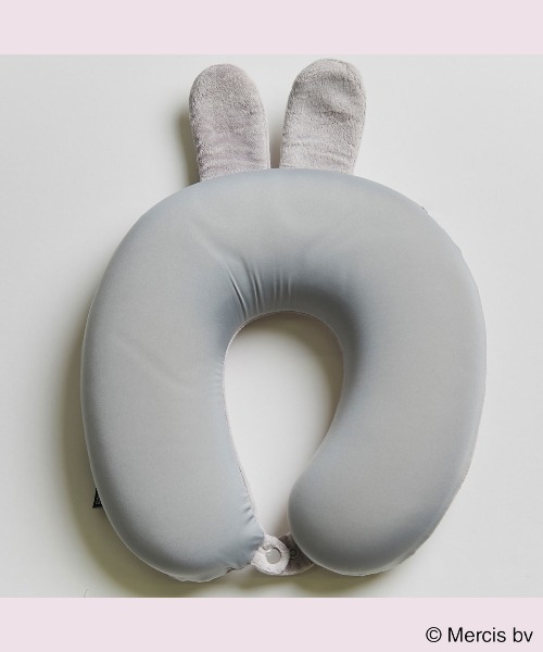 Miffy（ ミッフィー）の「【ミッフィー/miffy】ミッフィーネックピロー（クッション/クッションカバー・レディース・グレー/ホワイト/ベージュ・フリー）」の5枚目の写真