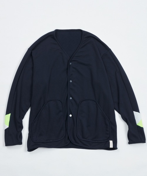 AlexanderLeeChang(アレキサンダーリーチャン)の「AlexanderLeeChang アレキサンダーリーチャン / QUICK DRY CARDIGAN クイックドライビッグシルエットカーディガン 速乾 / AC012211(カーディガン/ボレロ・メンズ・オレンジ/カーキ/ネイビー・2/3)」の15枚目の写真
