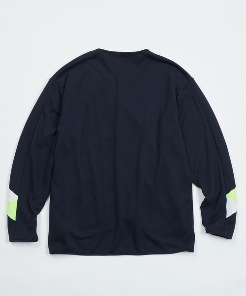AlexanderLeeChang(アレキサンダーリーチャン)の「AlexanderLeeChang アレキサンダーリーチャン / QUICK DRY CARDIGAN クイックドライビッグシルエットカーディガン 速乾 / AC012211(カーディガン/ボレロ・メンズ・オレンジ/カーキ/ネイビー・2/3)」の16枚目の写真