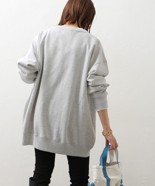 Odub（オーダブ）の「別注【Odub/オーダブ】iowa state sweat：スウェット◆（スウェット・レディース・グレー/ネイビー/ブラック・FREE）」の4枚目の写真