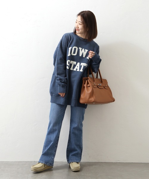 Odub（オーダブ）の「別注【Odub/オーダブ】iowa state sweat：スウェット◆（スウェット・レディース・グレー/ネイビー/ブラック・FREE）」の14枚目の写真