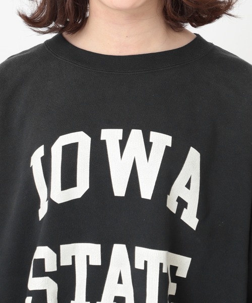 Odub（オーダブ）の「別注【Odub/オーダブ】iowa state sweat：スウェット◆（スウェット・レディース・グレー/ネイビー/ブラック・FREE）」の15枚目の写真