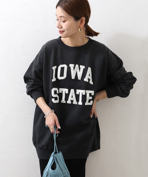 Odub（オーダブ）の「別注【Odub/オーダブ】iowa state sweat：スウェット◆（スウェット・レディース・グレー/ネイビー/ブラック・FREE）」の17枚目の写真
