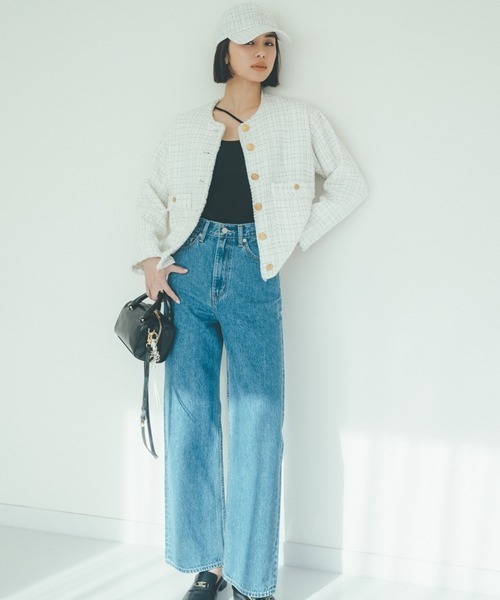 SNIDEL（スナイデル）の「スクエアミニボストン（ボストンバッグ・レディース・その他/モカ/ブラック・FREE）」の7枚目の写真