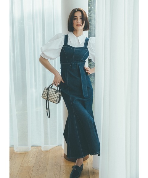 SNIDEL（スナイデル）の「スクエアミニボストン（ボストンバッグ・レディース・その他/モカ/ブラック・FREE）」の5枚目の写真