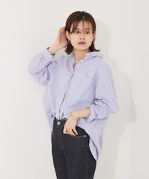 Rouge vif | 【ロングセラー】オーバーサイズシャツ(シャツ/ブラウス)