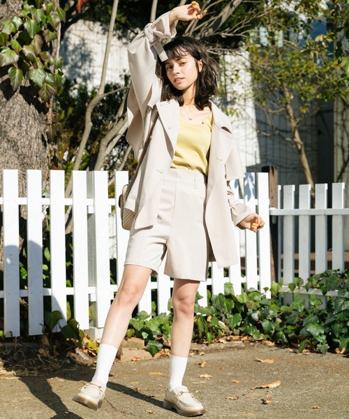 Cheek（チーク）の「TRショートパンツ（その他パンツ・レディース・ベージュ/カーキ/アイボリー・MEDIUM）」の8枚目の写真