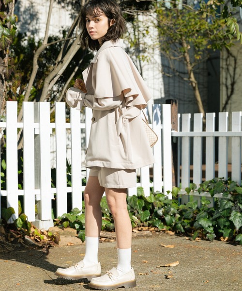 Cheek（チーク）の「TRショートパンツ（その他パンツ・レディース・ベージュ/カーキ/アイボリー・MEDIUM）」の9枚目の写真