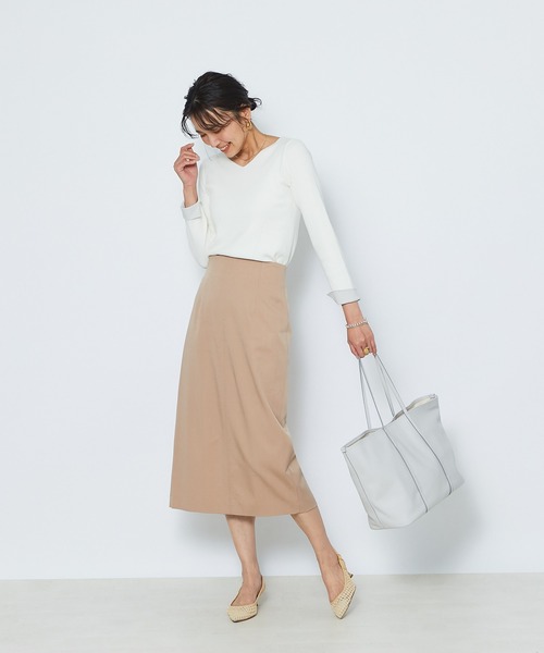 RIVE DROITE（リヴドロワ）の「R.good/アールドットグッド　FITライトトート（トートバッグ・レディース・ライトグレー/ブラック・FREE）」の11枚目の写真