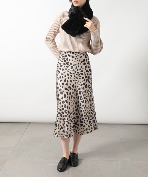 SETUP7（セットアップセブン）の「【SETUP7】ソフトコインローファー KNF（ローファー・レディース・ブラック/アイボリー・38/39/37）」の4枚目の写真