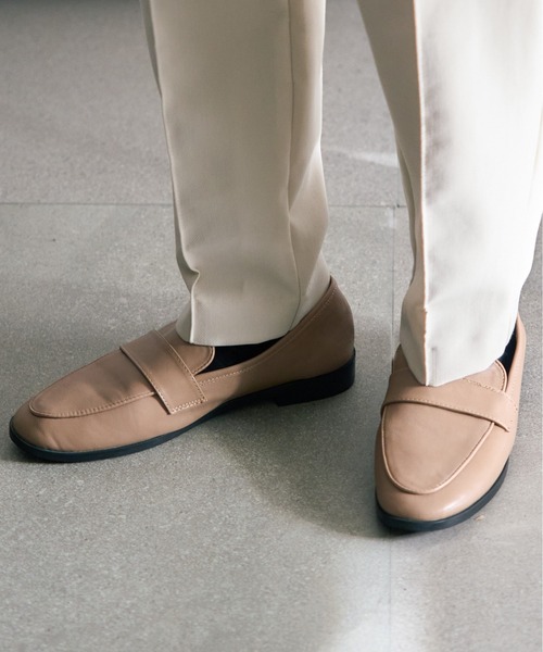 SETUP7（セットアップセブン）の「【SETUP7】ソフトコインローファー KNF（ローファー・レディース・ブラック/アイボリー・38/39/37）」の13枚目の写真