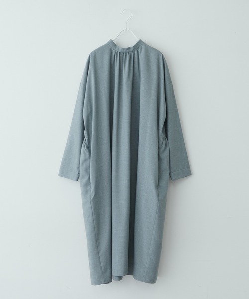 PUAL CE CIN（ピュアルセシン）の「【Du noir】後ろリボンワンピース（ワンピース・レディース・グレー/ブラック・FREE）」の9枚目の写真