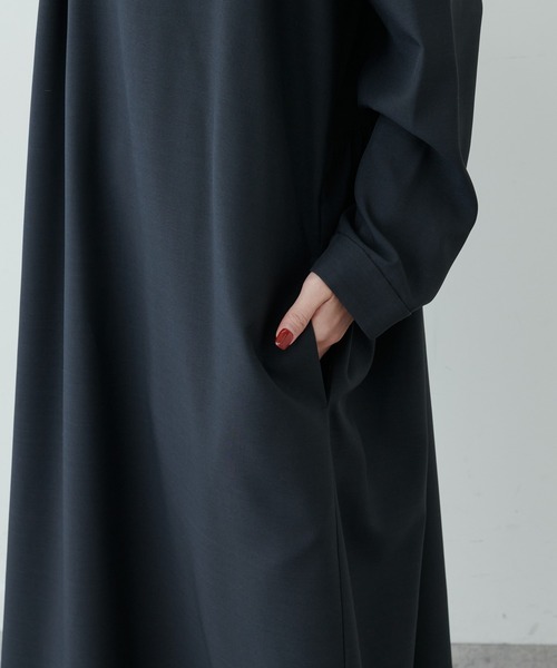 PUAL CE CIN（ピュアルセシン）の「【Du noir】後ろリボンワンピース（ワンピース・レディース・グレー/ブラック・FREE）」の20枚目の写真